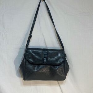 Liz Claiborne vintage leather trim purse‎